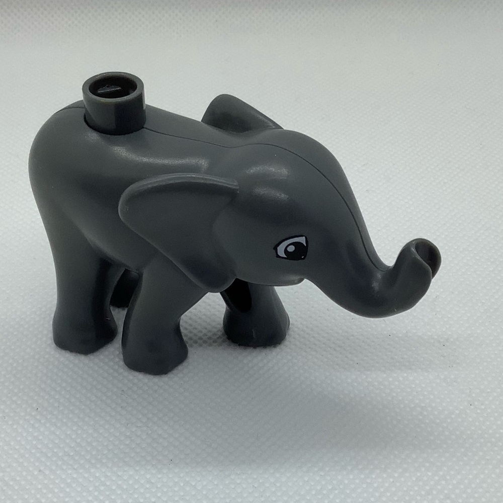 Lego Duplo Little Gray Baby Elephant